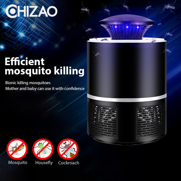 CHIZAO Mosquito killer USB electric mosquito killer Lamp Photocatalysis mute Light LED bug zapper insect trap Radiationless