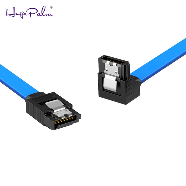 SATA Cable 3.0 to Hard Disk SSD adapter HDD cable Straight 90 Degree Sata 3.0 Cable for Asus MSI Gigabyte Motherboard Cable Sata