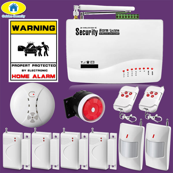 High Quality 10A APP Control Wireless GSM Dual Antenna Alarm Systems Security Home 850/900/1800/1900MHz Spanish/Russian/English