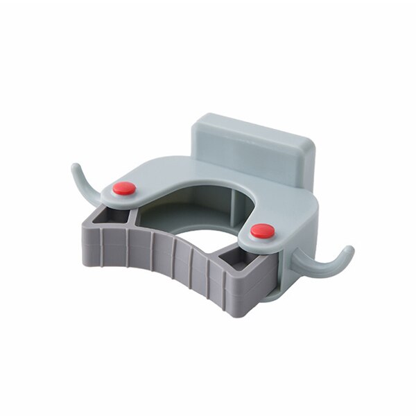 Seamless Mop Clip With Hook up Multi-function Mop broom umbrella Storage Rack Bathroom Mop Cleaning appliance Hanger Rack