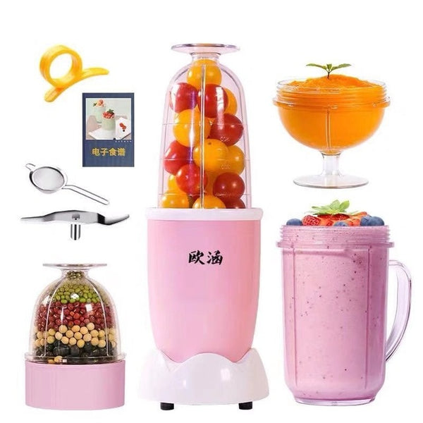 MINI Portable Electric juicer Blender Baby Food Milkshake Mixer Meat Grinder Multifunction Fruit Juice Maker Machine EU US
