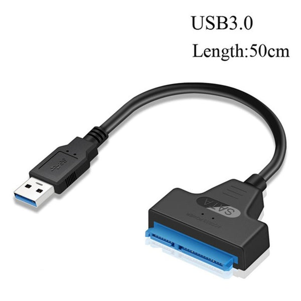 NEW USB 3.0 SATA 3 Cable Sata to USB Adapter Up to 6 Gbps Support 2.5 Inches External SSD HDD Hard Drive 22 Pin Sata III Cable