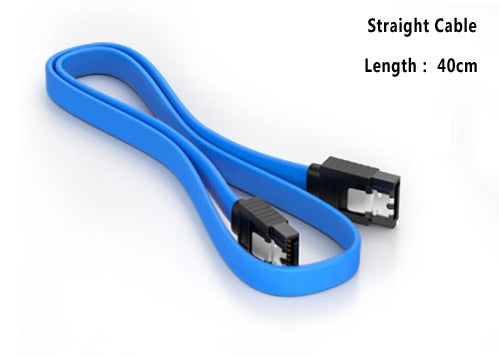 SATA Cable 3.0 to Hard Disk SSD adapter HDD cable Straight 90 Degree Sata 3.0 Cable for Asus MSI Gigabyte Motherboard Cable Sata