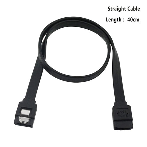 SATA Cable 3.0 to Hard Disk SSD adapter HDD cable Straight 90 Degree Sata 3.0 Cable for Asus MSI Gigabyte Motherboard Cable Sata