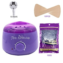 MEIERLI Paraffin Wax Heater Hair Removal Cream Heater 100g Wax Beans Wax Machine Warmer Heater Professional Mini SPA Hands Feet