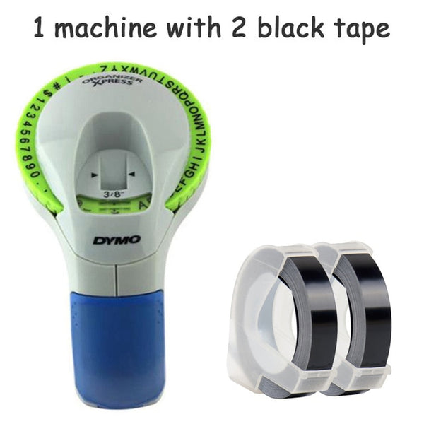 Dymo 12965 Manual Label Printers dymo 1610 1540 motex c101 9mm 3D Embossing Tapes for Dymo Organizer Xpress Label Makers