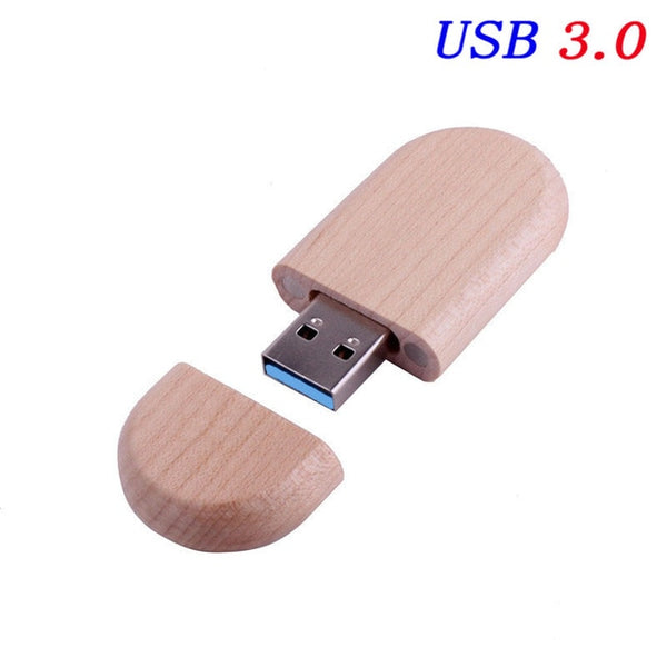 JASTER USB 3.0 High speed LOGO wooden+Box Personal LOGO customer pendrive 8GB 16GB 32GB 64GB usb Flash Drive pen drive U disk