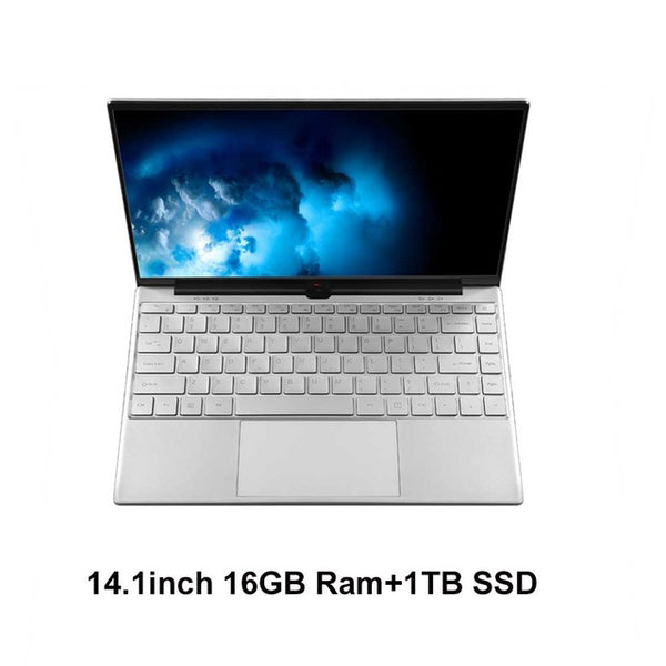 Metal Shell Windows 10 Laptop  8GB 16GB RAM Fingerprint Unlock Intel 3867U Netbook Dual Band WiFi Backlit Keyboard CF LOL Game