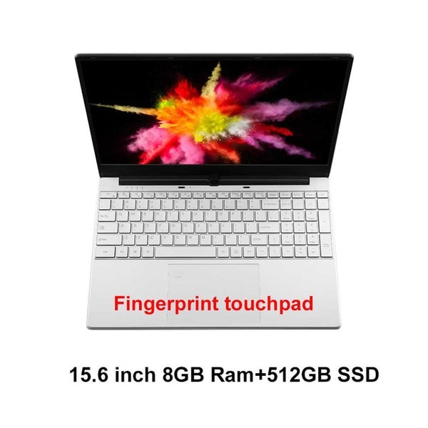 Metal Shell Windows 10 Laptop  8GB 16GB RAM Fingerprint Unlock Intel 3867U Netbook Dual Band WiFi Backlit Keyboard CF LOL Game