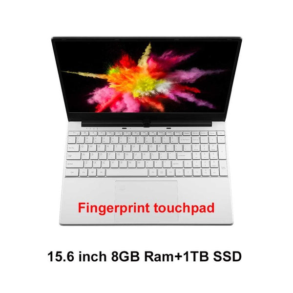 Metal Shell Windows 10 Laptop  8GB 16GB RAM Fingerprint Unlock Intel 3867U Netbook Dual Band WiFi Backlit Keyboard CF LOL Game