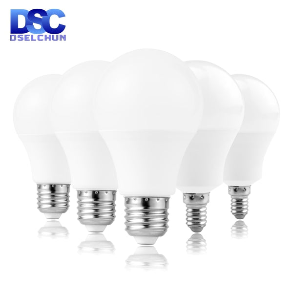 E27 E14 LED Bulb Lamps 3W 6W 9W 12W 15W 18W 20W Lampada LED Light Bulb AC 220V 230V 240V Bombilla Spotlight Cold/Warm White