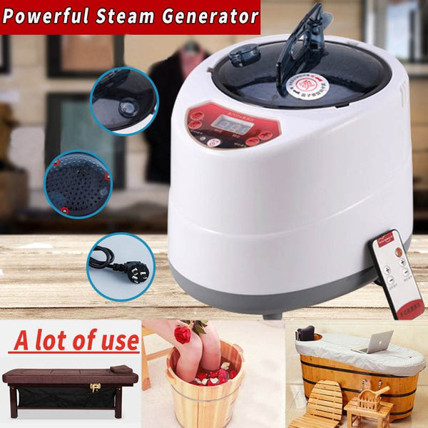 2.0/2.5L Sauna Generator For Sauna Spa Tent Body Therapy Fumigation Machine Home Steamer Therapy Suitable For Kitchen
