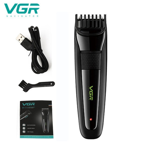 V03Professional Waterproof Hair TrimmerDisplay Men's Hair Clipper  Grooming Low Noise Clipper Titanium Ceramic Blade Adult Razor