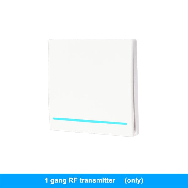 Smart Wifi Light Switch 433MHz RF Wall Switch Tuya/Smart Life App Wireless Smart DIY Breaker Module Works with Alexa Google Home