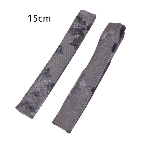 2PCS Washable Refrigerator Handle Covers Soft Home Decoration Protector Printed Adhesive Kitchen Appliance Door Cotton Blend