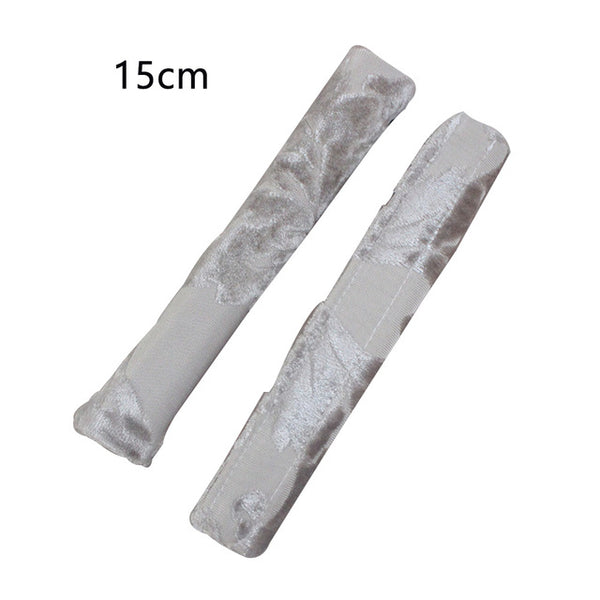 2PCS Washable Refrigerator Handle Covers Soft Home Decoration Protector Printed Adhesive Kitchen Appliance Door Cotton Blend