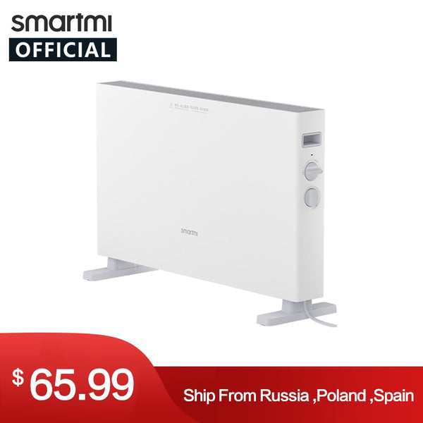 Smartimi Electric Heater 1S Fast handy Heaters for home room Fast Convector fireplace fan wall warmer Silen
