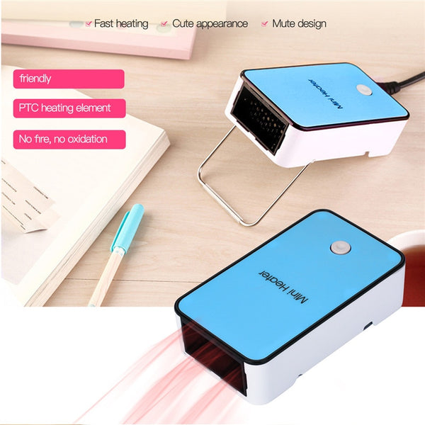 Portable Mini Electric Handy Heater With Mini Plug Radiator Warmer Machine for Hand in Winter As Seen On TV  for home Christma