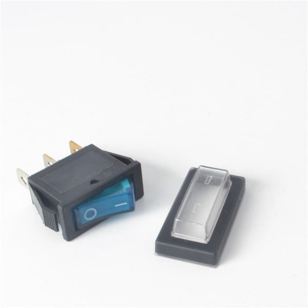 KCD3 Rocker Switch ON-OFF 2 Position 3 Pin Electrical equipment  With Light Power Switch 16A 250VAC/ 20A 125VAC