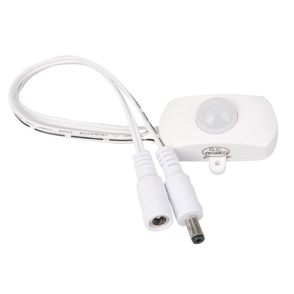 120 degree Mini Outdoor Adjustable Auto PIR Infrared Motion Sensor Detector For LED Light Strip Switch lighting  DC 5-24V 5A