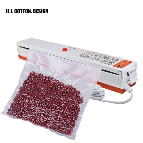 Kitchen Appliances Vacuum Food Sealing Sealer Machine with Bags Vacuum Packing Machine Packers for Home 110V 220V EU/UK/US Plug
