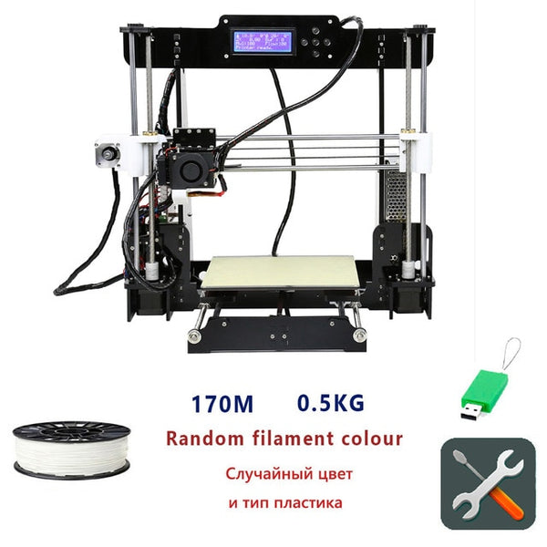 Additional soplo nozzle 3D printer kit New prusa i3 reprap Anet A6 A8/SD card PLA plastic as gifts/ Moscow