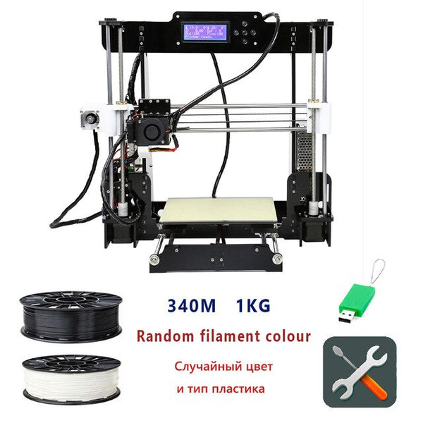 Additional soplo nozzle 3D printer kit New prusa i3 reprap Anet A6 A8/SD card PLA plastic as gifts/ Moscow