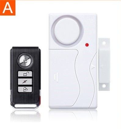 Darho Door Window Entry Security Wireless Remote Control Sensor Alarm Host Burglar Security Alarm System Home Protection Kit