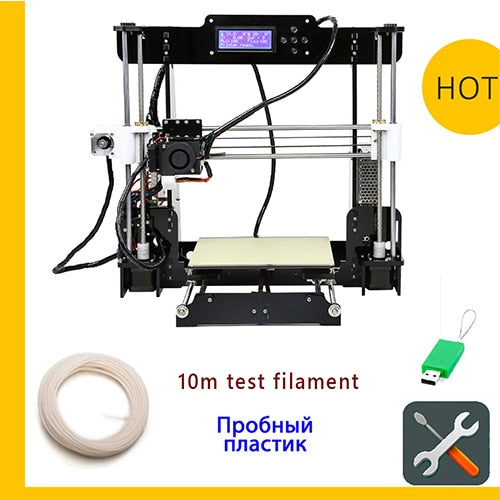Additional soplo nozzle 3D printer kit New prusa i3 reprap Anet A6 A8/SD card PLA plastic as gifts/ Moscow
