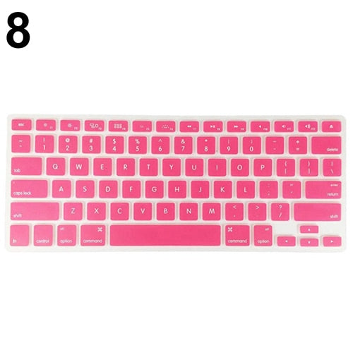 Keyboard Soft Case for Apple MacBook Air Pro 13/15/17 inches Cover Protector