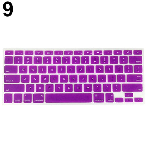 Keyboard Soft Case for Apple MacBook Air Pro 13/15/17 inches Cover Protector