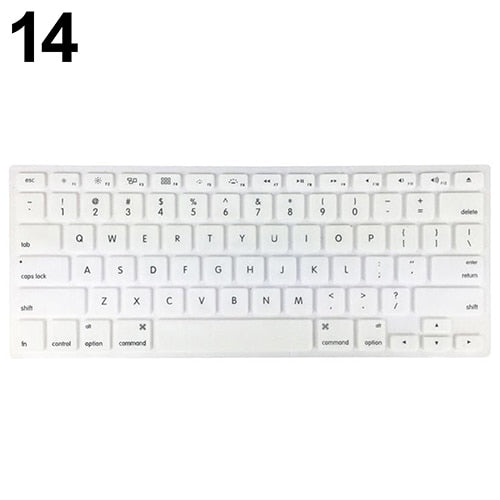 Keyboard Soft Case for Apple MacBook Air Pro 13/15/17 inches Cover Protector